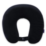 VIAGGI Black U Shaped Memory Foam Travel Neck and Neck Pain Relief Comfortable Super Soft Orthopedic Cervical Pillows